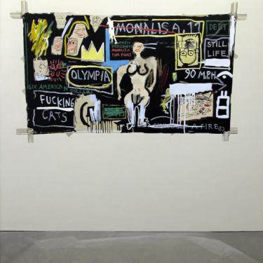 Vernissage n.9, 1993, acryl sur toile, 125x100cm