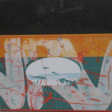 Chantier n.10, 2010, acryl sur toile