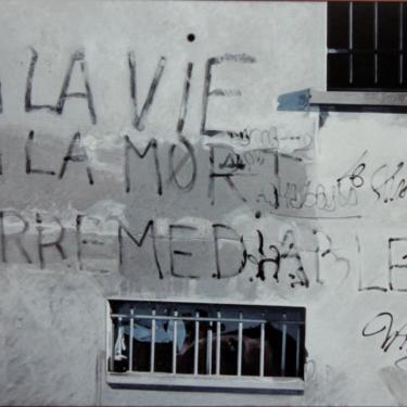 Graffiti n.4, 1994, acryl sur toile,100x135cm