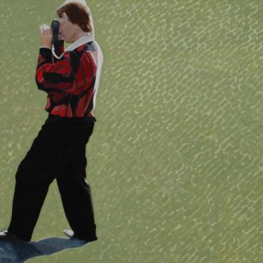 Le photographe, 1992, acryl sur toile, 105x140cm
